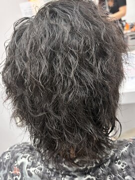 フィゼル 南堀江店(fizelle) ウルフ×ツイスパ