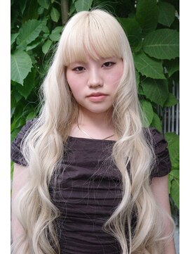 キャロルガーデンズ ボコカ 表参道(Carroll Gardens bococa) 抜きっぱなしブロンド、ロング