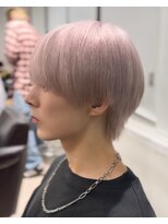 オーシャントーキョー 渋谷神南(OCEAN TOKYO) 韓国ラウンドマッシュハイトーンブリーチホワイトカラー