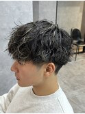 【金メッシュ×ツイストスパイラルパーマ】中川誠也