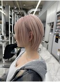 レイヤーカット/ウルフヘア/ハイトーンカラー［新宿/ボブ］