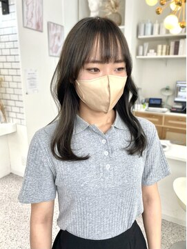 ラフ(laugh) ブリーチしないWカラー×レイヤーカット