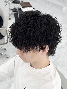 シーン(scene) 縦落ちパーマ×ツイストスパイラル×マッシュ【広島】