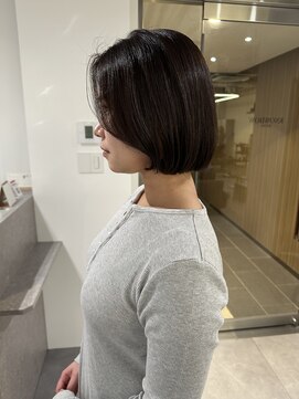 ノウハウ キョウト(KNOWHOW kyoto) ベージュカラー/ボブ