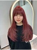 - [ ] 顔型別ヘアスタイル特集 /チェリーブラウン /ミニウルフ