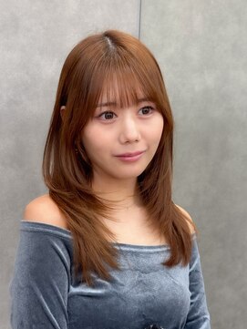 ロンド ブランシュ 錦糸町北口(Lond blanche) 髪質改善縮毛矯正レイヤーカット顔周り前髪韓国ミニウルフ