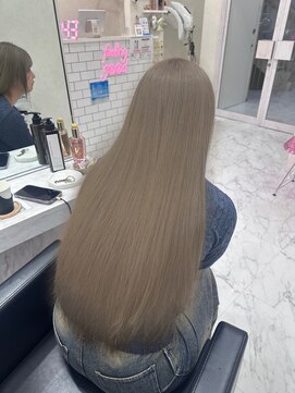 ミニョン(mignon) 韓国/ダブルカラー/ブリーチ/ピンク/学割U24/新越谷/南越谷/草加