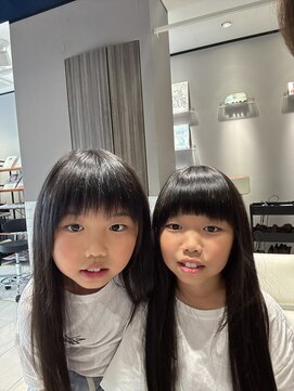 アース オーセンティック 新浦安店(EARTH Authentic) 双子カット