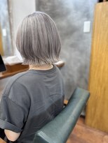 ブランチ(branch)&nbsp;レイヤーボブ×シルバーベージュ