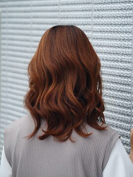 アース 溝の口店(HAIR&MAKE EARTH) ふんわりミディアム[溝の口/髪質改善/縮毛矯正/白髪ぼかし]