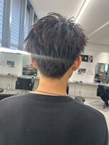 メンズサロン キング 心斎橋店(Men’s salon K!ng) ホワイトメッシュ/ツイスト/ツイスパ/パーマ/メンズ/眉毛/心斎橋