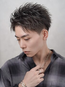 ゼロ 渋谷(XeRo) 【リバースアッパーショート】ツーブロック刈り上げ爽やかヘア