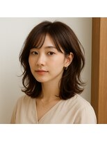 スープレックス ヘアーデザイン(SOUPREX HAIR DESIGN) ナチュラルミディアムボブ 20代 30代 40代 50代 60代髪質改善