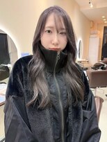 シオ ヘアー デザイン(Sio. hair design)&nbsp;透明感アップ！ほんのりラベンダーグレージュ