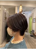 レディースハンサムショート
