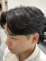 ナム 錦糸町(NAM)&nbsp;MEN'S HAIR/ブルーブラック/フェザーパーマ/錦糸町