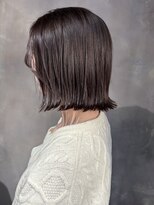 ザ ヘア ディードットログ(The hair D.Log)&nbsp;大人っぽグレージュ　外ハネボブ　ミニボブ　奈良　大和八木