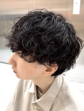 フィフス 渋谷(fifth) 渋谷緩めシャドウパーマ波巻きスパイラルルーズパーママッシュ