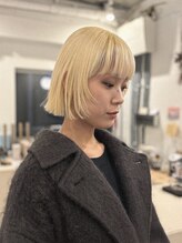 オンド 中目黒(ond)&nbsp;ボブレイヤーと抜きっぱなしブリーチ