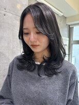 フォルテ 横浜店(FORTE)&nbsp;大人気ブルーブラック 透明感たっぷり艶カラー