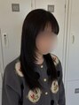 アグ ヘアー ケイト 山形大野目店(Agu hair kate)&nbsp;顔周りレイヤーで軽やかな印象に小顔見え効果も◎
