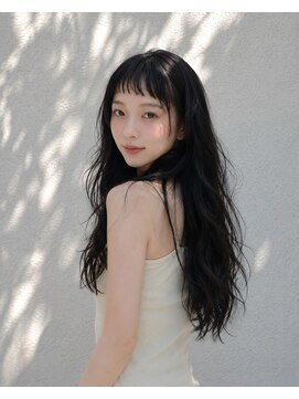 ノラ シブヤ(NORA) 小顔ミディアムパーマミディアムデジタルパーマボブパーマ前髪