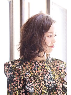 スタジオ 渋谷 原宿(Stujio) 愛されウェーブのミディアムスタイル