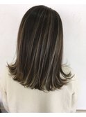 【ange】アッシュグレーの3Dcolor