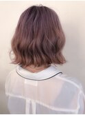 女子力アップ☆ピンクベージュカラー♪