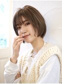 前下がりショートボブ