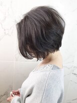 アヴァンス 広島本通店(AVANCE.)&nbsp;前下がりボブ×ダークブラウン