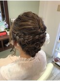 結婚式セット☆編み込みスタイル