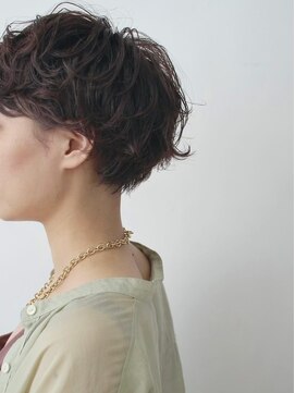 パープル 自由が丘(purple) 小顔に見えるヘア/オリーブグレー／ココアベージュ[自由が丘]