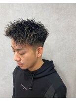 グラベント(Gravent)&nbsp;【gravent住吉】ハイライトカラー×ワイルドアップバング