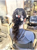 【hairmake0】編み下ろしスタイル