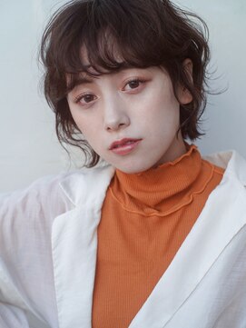 レジュアル(RESSUAL) 大人可愛い20代30代40代黒髪前下がりショートボブ丸みショート◎
