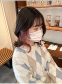 イヤリングカラー/ピンク