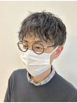 ヨシザワインク プレミアム 築地店(YOSHIZAWA Inc. PREMIUM) スパイラルパーマ/マッシュ/カジュアル/ツーブロ/30代/40代/50代