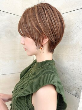 ロンドホットリップ 立川(Lond hot lip) 【北原翔】ショート/顔まわり/丸み/マッシュ/縮毛矯正/前髪/立川