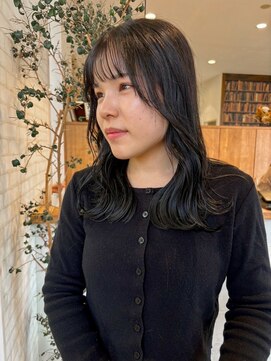 アンドファイン ヘアビューティー(＆Fine hair beauty) ブラックアッシュカラー