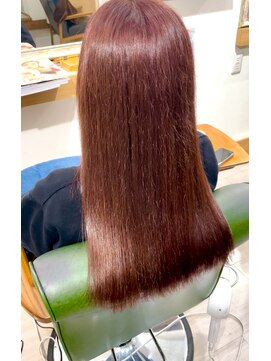 ヘアーガーデン シュシュ(hair garden chou chou) 【髪質改善color】ワインレッド