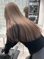 サンクプロジェクト(cinq PROJECT)&nbsp;グレージュミルクティーベージュピンクベージュカラーブリーチ