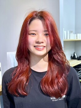 ヘアーメイク ネイキッド(Hair make Naked)の写真/南加木屋◇柔らか透明感カラーへ♪髪質改善サロンだからこそできる発色、色もち、ツヤ良しのデザインカラー