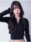 ロングレイヤー/透明感カラー/大人レイヤー20代30代