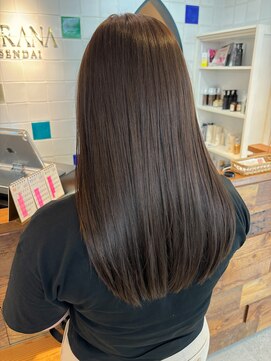 キラーナセンダイ(KiRANA SENDAI) [秋カラー/グレーベージュ/トーンダウン]髪質改善