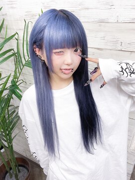 カプセル シンジュク(CAPSULE) ☆CAPSULE☆ライトブルー＆ダークブルー　シールエクステ６０枚