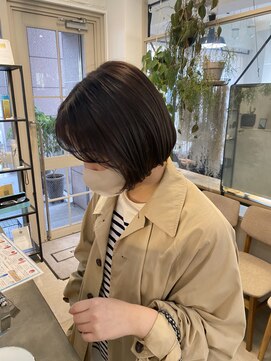 ロマリア 渋谷 渋谷宮益坂(Lomalia) 【Lomalia渋谷】ボブカット/グレージュカラー シアーカラー