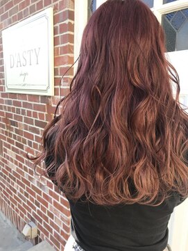 ダスティ 塩尻店(Dasty) ボルドーカラー/ロング