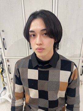 ネイロ 錦糸町(NeiRo) アッシュブラックカルマパーマベリーショートダークアッシュ