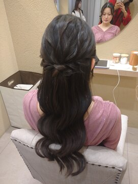 ランリ 名古屋名駅(ranri) ハーフアップ